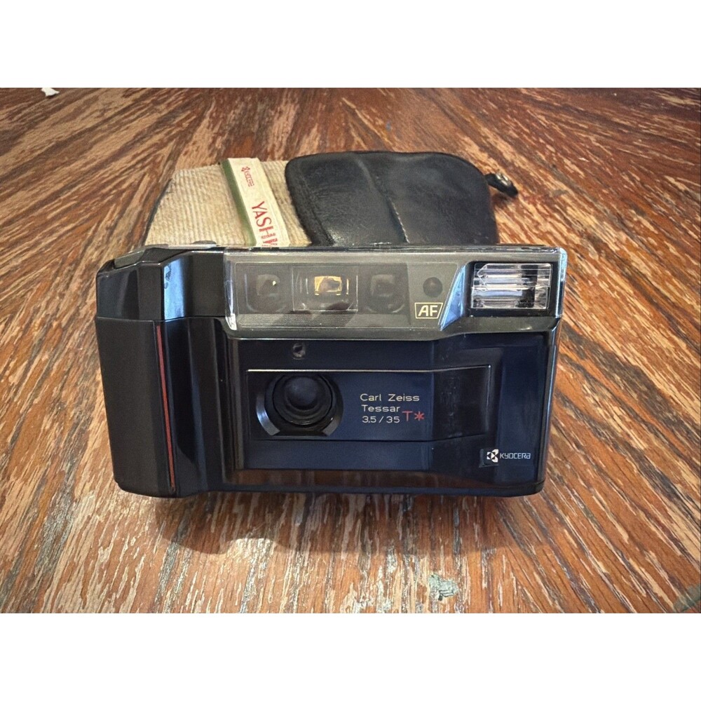 [Near MINT] Kyocera TD Yashica T2D Carl Zeiss T* 35mm film camera from Japan